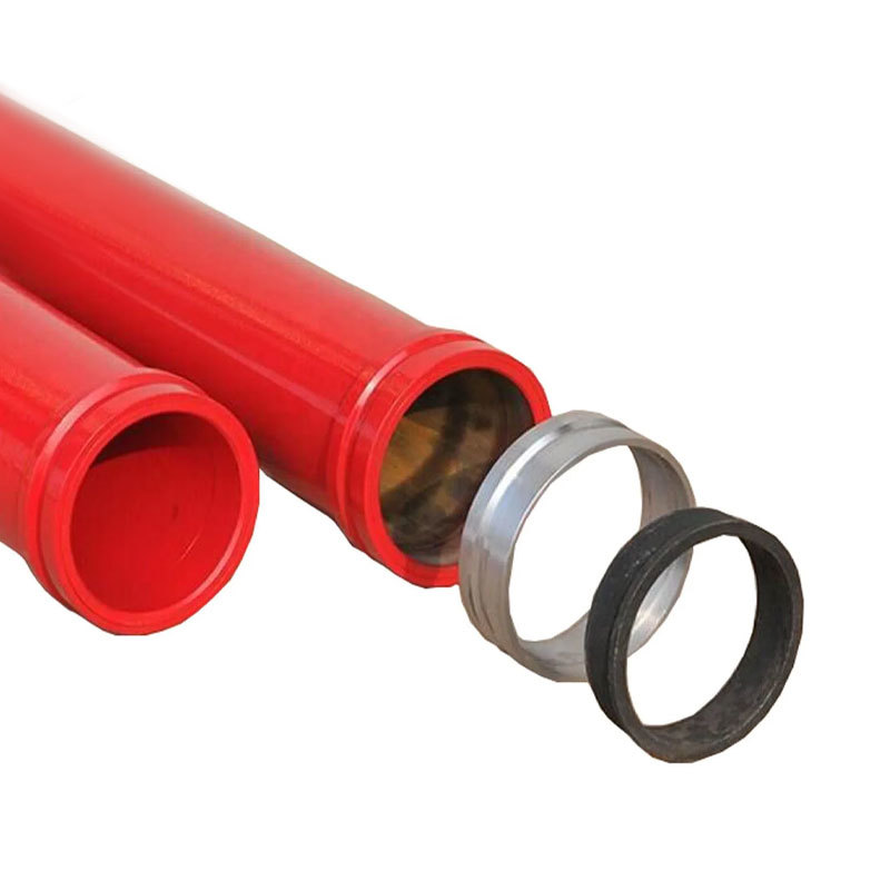 Twin wall concrete pump pipe