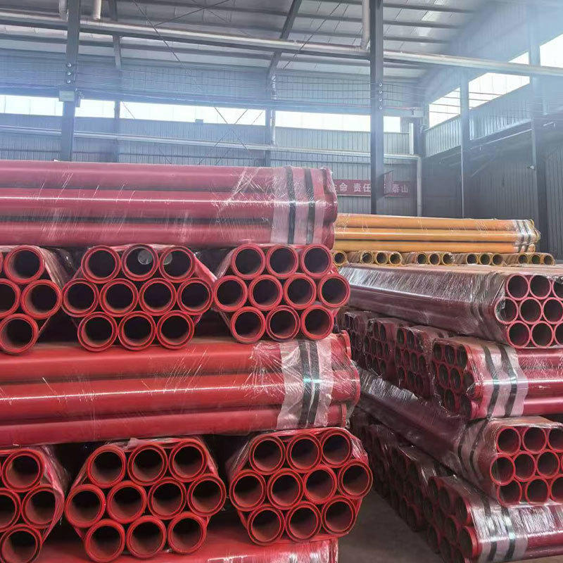 Twin wall concrete pump pipe