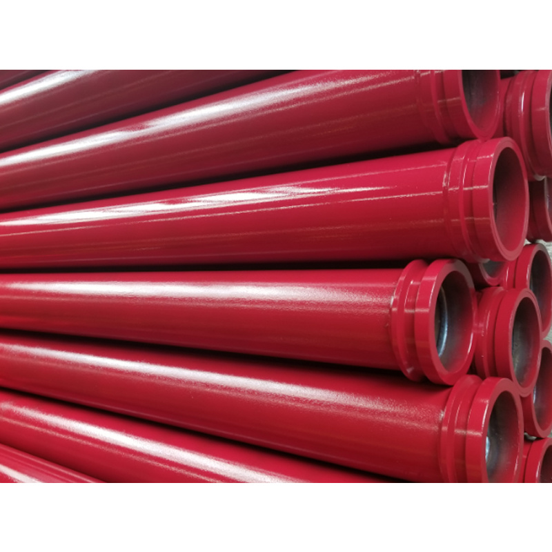 China Manufacturer Concrete Delivery Pipe for Concrete Pumping Straight Pipe ST52 single Pipe seamless SK125*4.5*2000mm